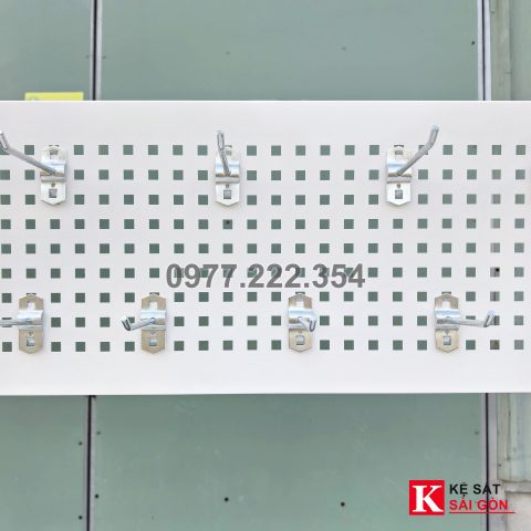 Bàn thao tác 120×60 cm màu trắng có đèn và ngăn kéo, ảnh mẫu xưởng đã làm