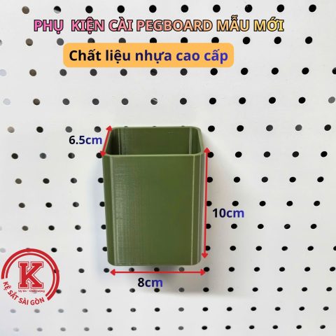 Hộp nhựa cài tấm tôn lỗ và pegboard