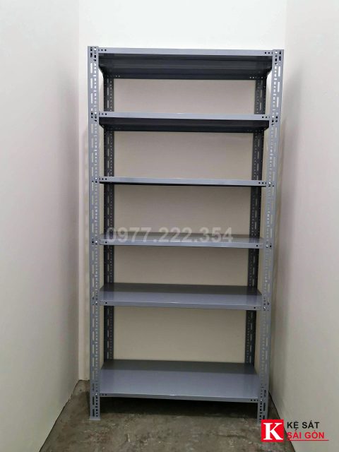 Kệ sắt V lỗ 150×60×200 cm, 6 tầng