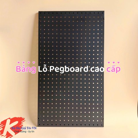 Bảng pegboard cài móc treo phụ kiện