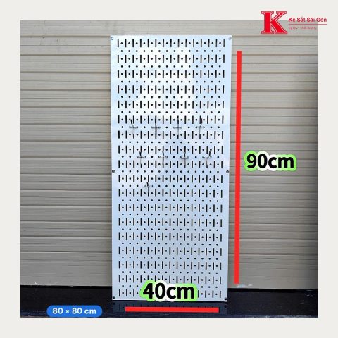 Tấm tôn lỗ dọc lỗ tròn 80 x 80cm