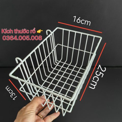 Bộ kệ sắt V lỗ đa năng (60 cm) [Màu ghi xám]