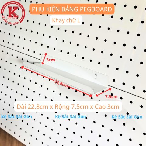 Khay l – trắng