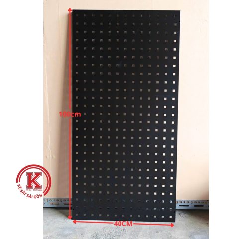 Bảng pegboard lỗ vuông 100cm x 40cm