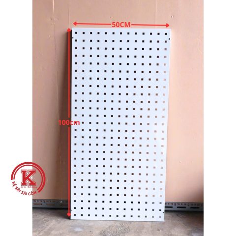 Tấm pegboard lỗ vuông 100cm x 50cm