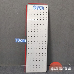 Tấm Tôn Gài Thanh Ray - 120cm  x 21cm - Trắng — ảnh 2