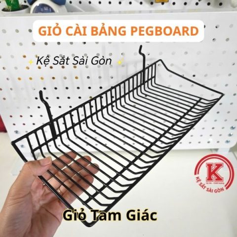 Giỏ cài tôn tam giác