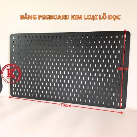 Bảng pegboard lỗ dọc 70cm x 40cm