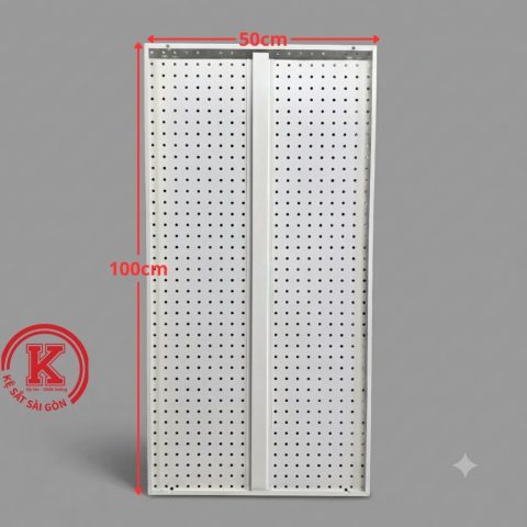 Tấm tôn lỗ 100cm x 50cm – có sóng