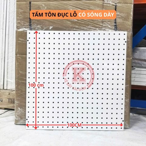 Tấm tôn lỗ 100cm x 100cm