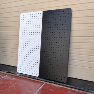 Tấm tôn bo góc  tròn 60cm x 35cm - Đen
