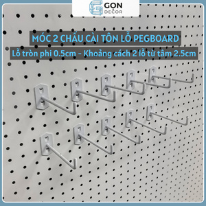 Móc 2 chấu 10cm