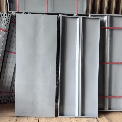 Bộ kệ sắt V lỗ đa năng (120 × 50 × 200 cm) - 5 tầng mâm