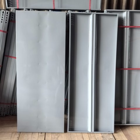 Bộ kệ sắt V lỗ đa năng (150 × 60 × 200 cm) - 5 tầng mâm
