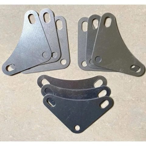 Bộ kệ sắt V lỗ đa năng (60 × 40 × 150 cm) - 4 tầng mâm