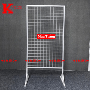 Khung lưới có chân 120cm x 60cm - Trắng