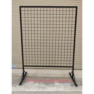 Khung lưới có chân 120cm x 90cm - Đen