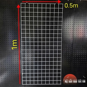 Tấm lưới - 120cm x 60cm - Cọng 3.5ly - Trắng
