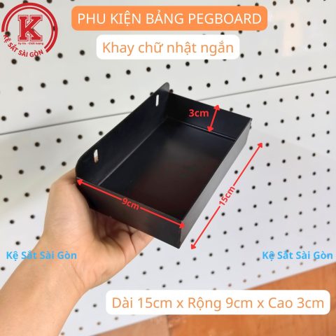 Khay chữ nhật ngắn loại 2