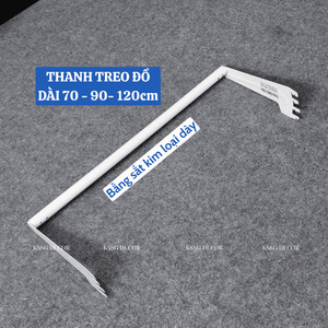 Thanh tròn treo đồ 70cm