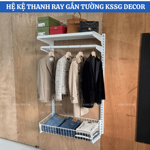 Thanh tròn treo đồ 70cm – trắng chính hãng, giá tốt