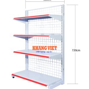 Kệ siêu thị đơn 120 x 150