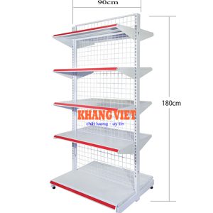 Kệ siêu thị đôi 90 x 180