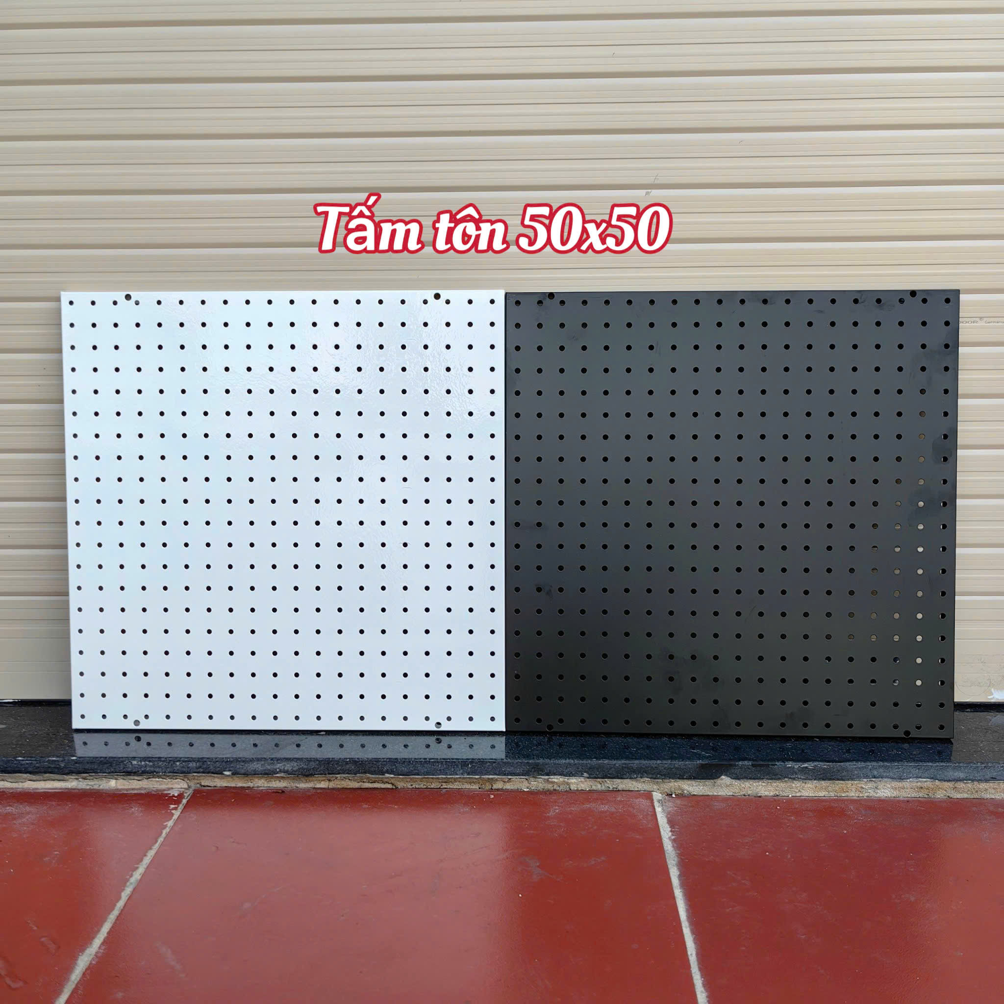 Tấm tôn lỗ 50 x 50