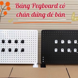 Bảng Pegboard để bàn treo phụ kiện Decor - Nhiều kích thước